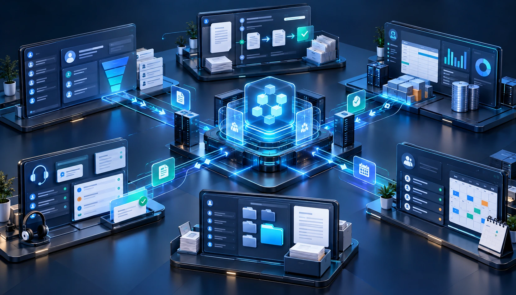 اتصال AI Agent به سیستم‌های سازمانی برای اجرای فرآیندها و مدیریت اطلاعات