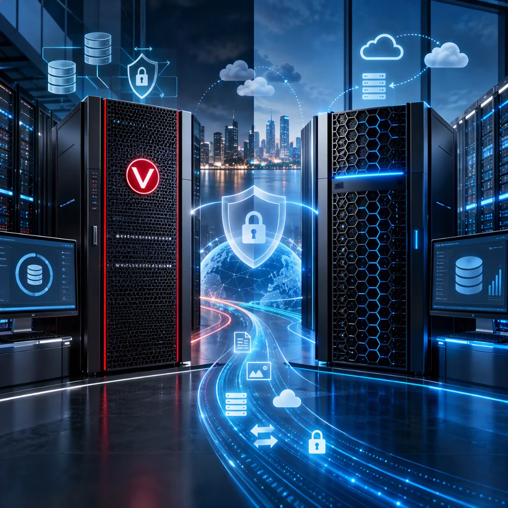 مقایسه معماری ذخیره‌سازی پشتیبان NetBackup MSDP و Dell EMC Data Domain در مرکز داده سازمانی